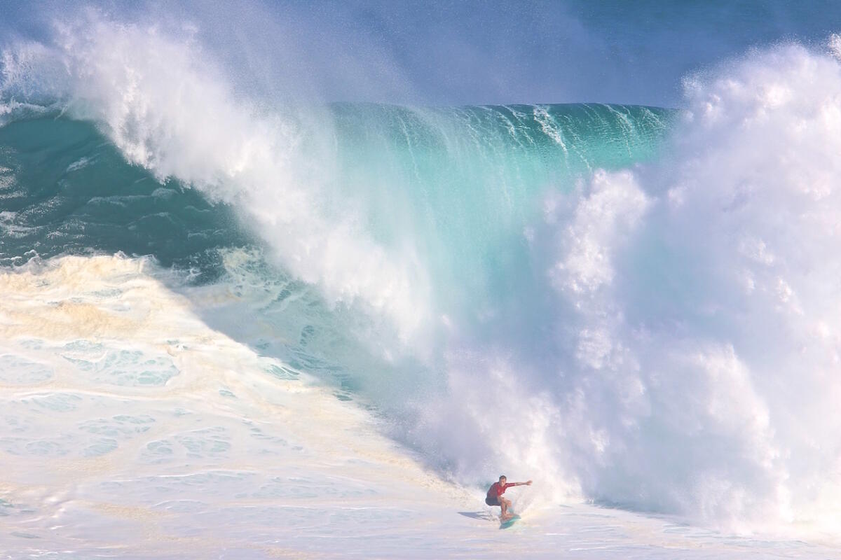 2018 Biggest Paddle Entry: Mark Healey at Jaws
