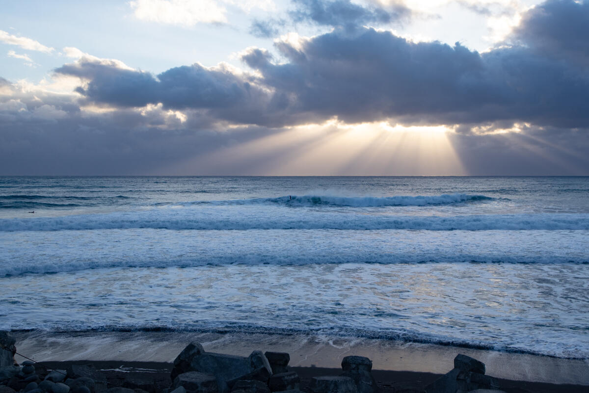 Early Morning at the Taiwan Open of Surfing (Photo by Tim Hain/WSL via Getty Images)