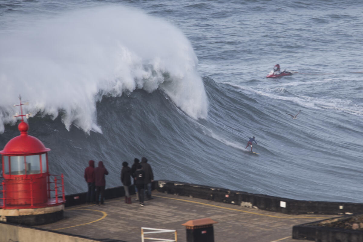 2019 XXL Biggest Wave Entry: Will Skudin at Nazaré