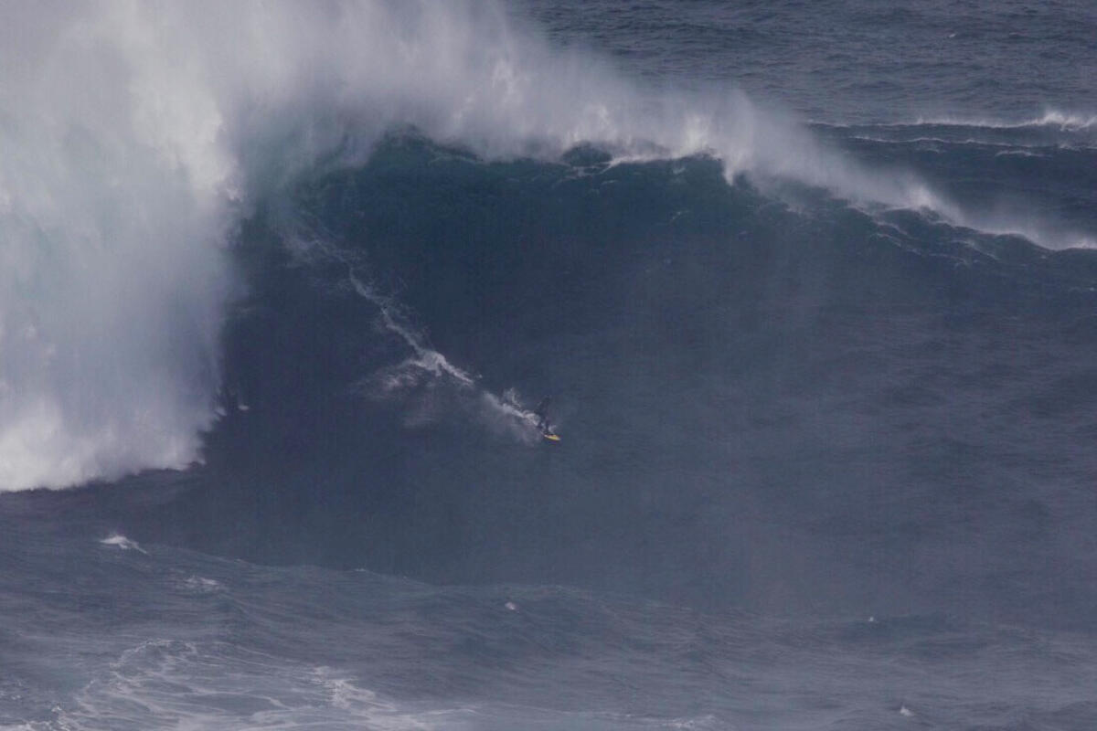 2018 XXL Biggest Wave Entry: Francisco Porcella at Nazaré