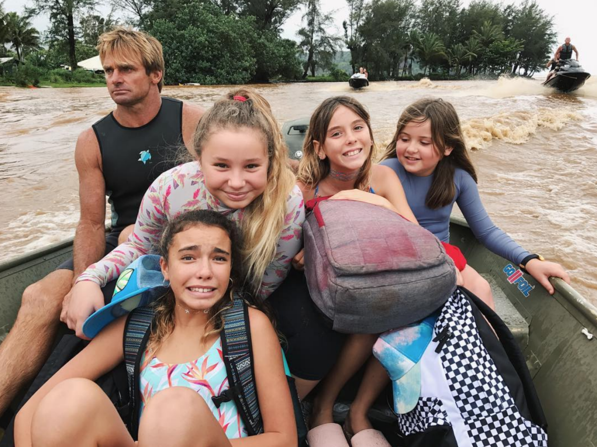 Laird Hamilton Rescues Storm Victims in Hawaii