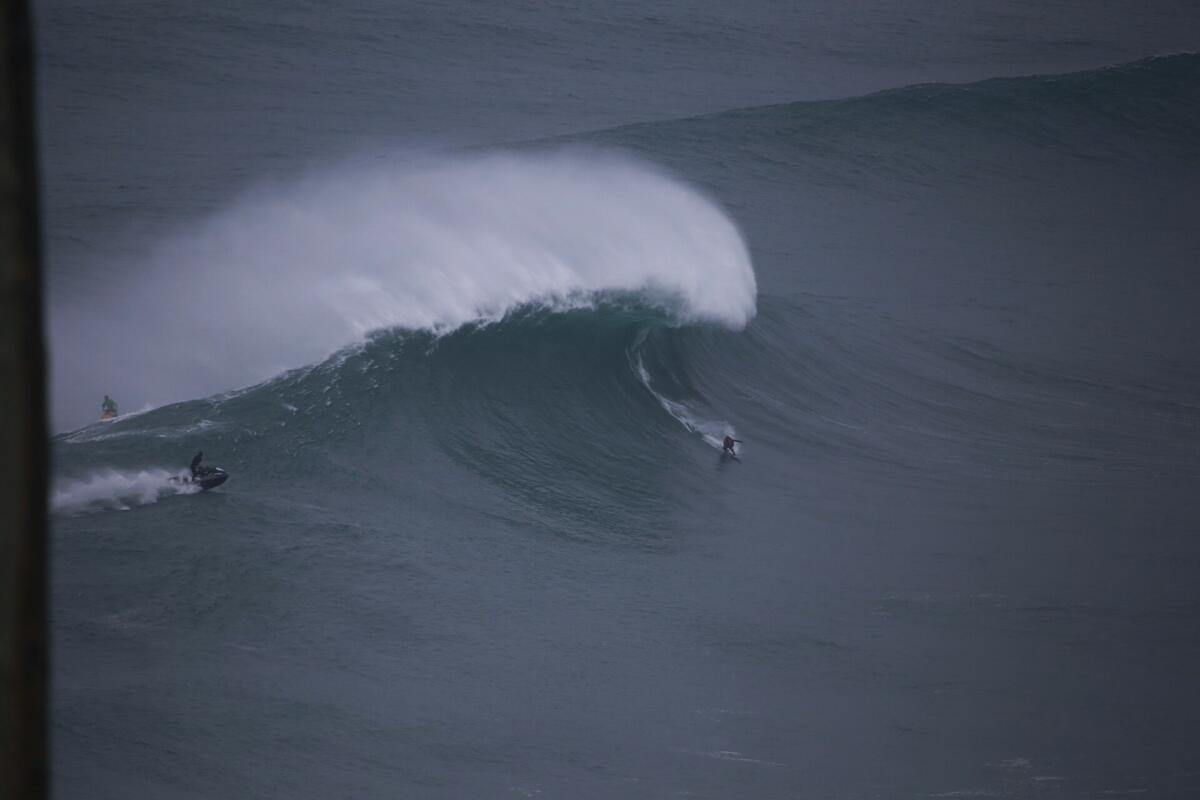 Andrew Cotton at Nazare (A) - 2016 TAG Heuer Biggest Wave