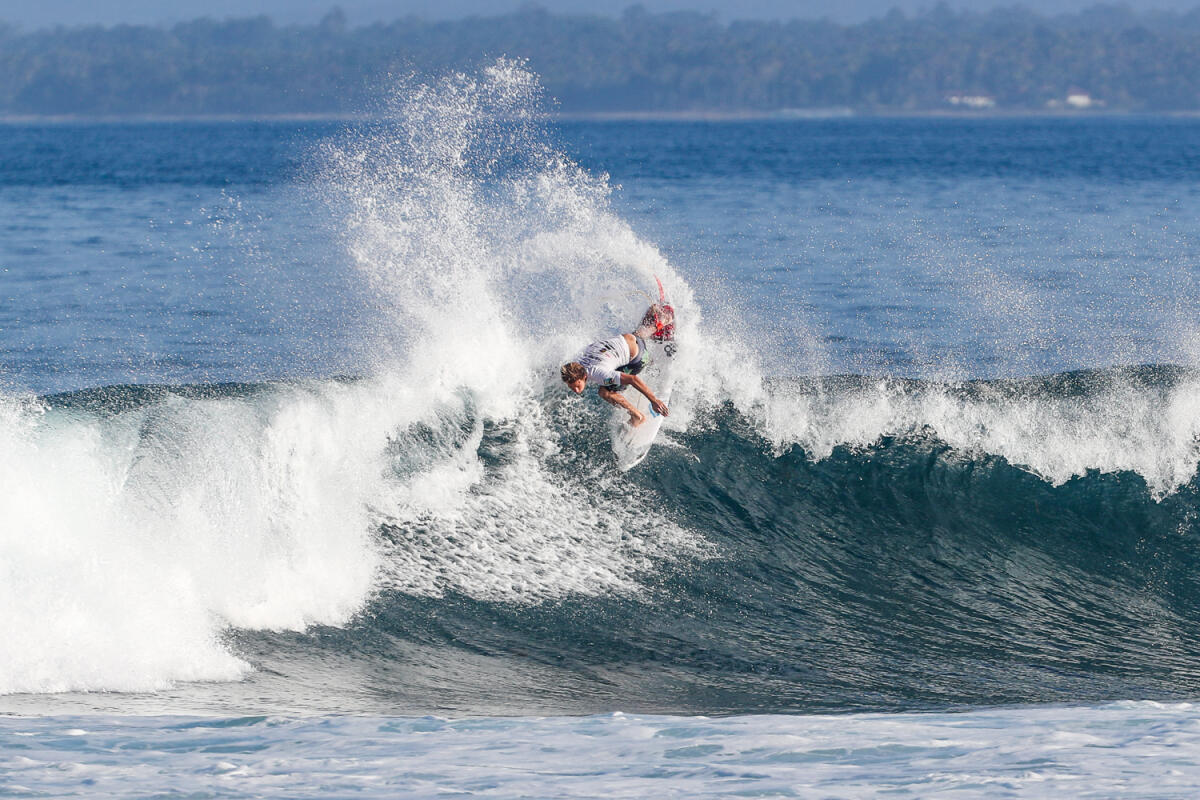 Billy Stairmand at the Krui Pro