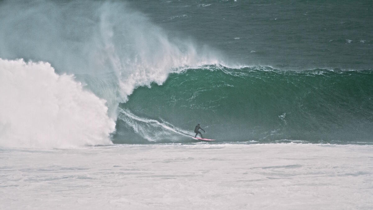 Tom Lowe at Mullaghmore Head