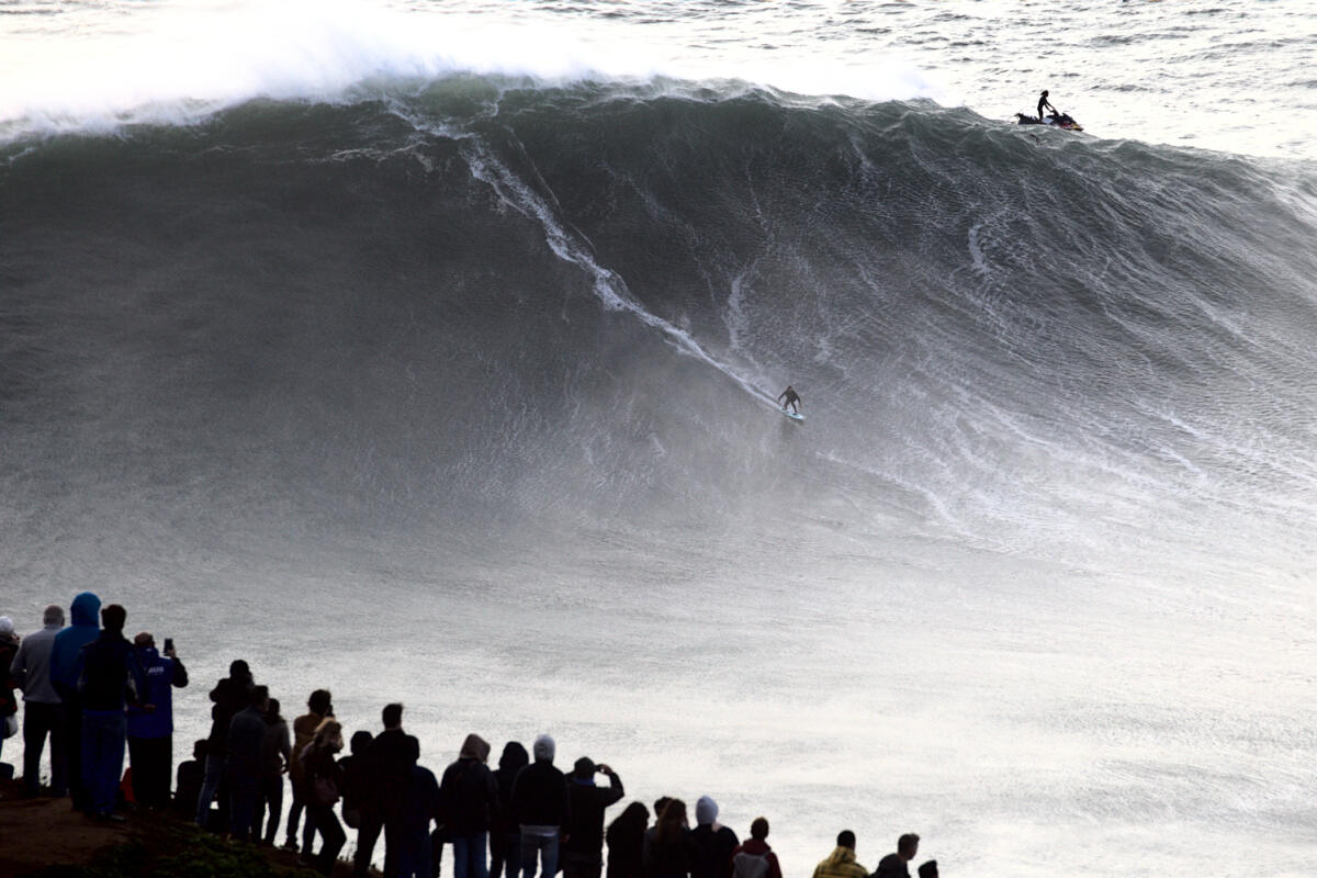 2020 XXL Biggest Wave Entry: Ian Walsh at Nazaré 1