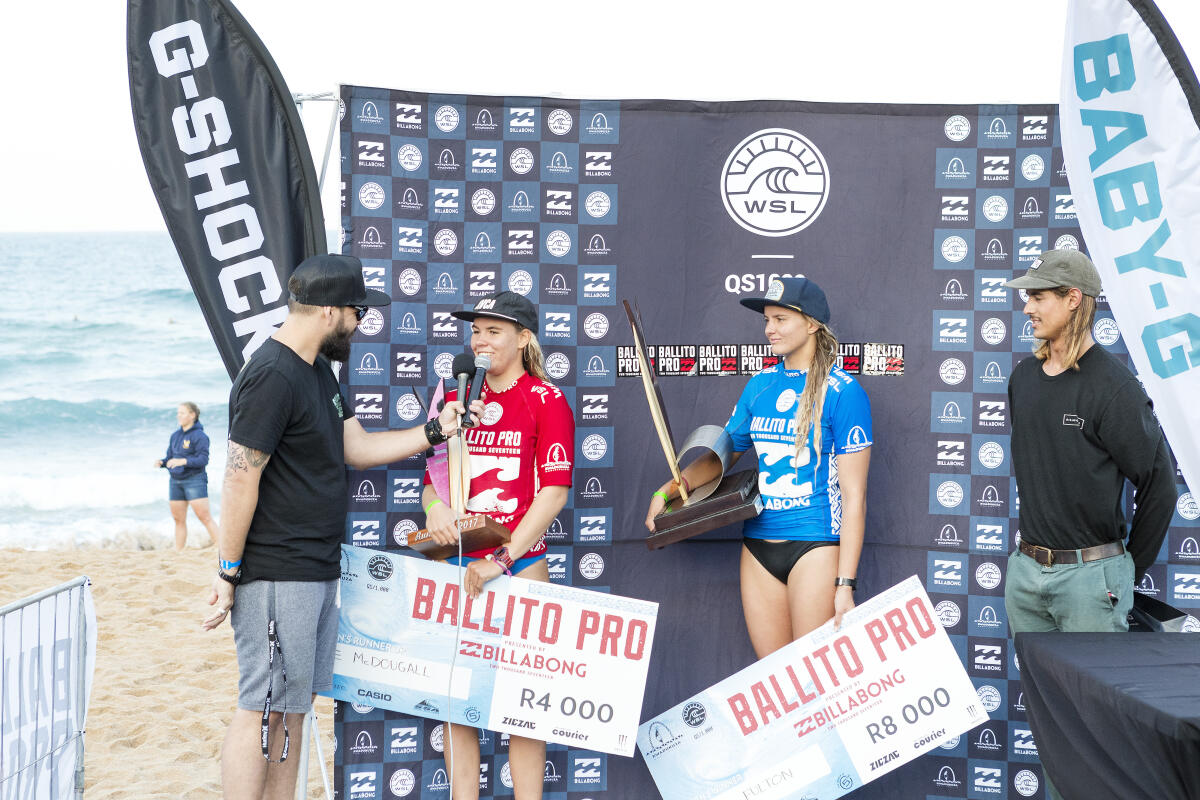 Ballito Women's Pro QS1,000 Prizegiving