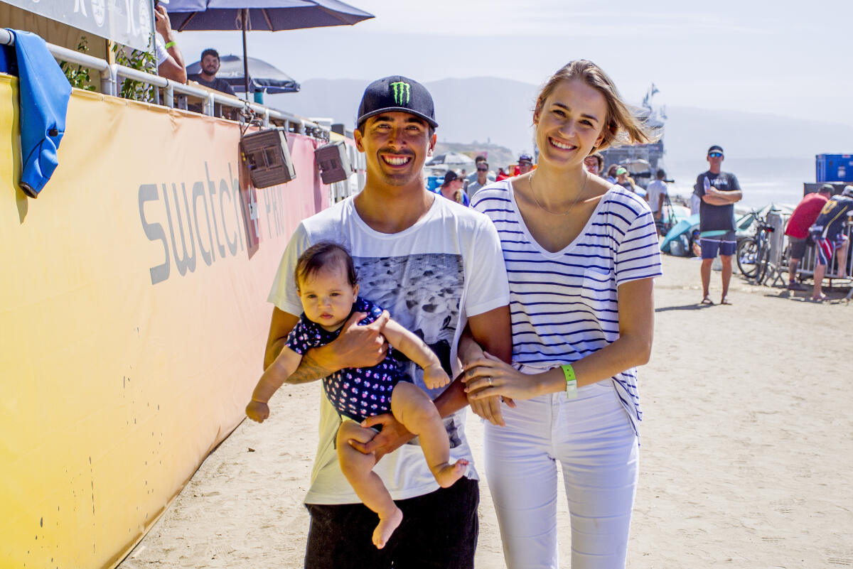 Miguel Pupo, Wife and Child
