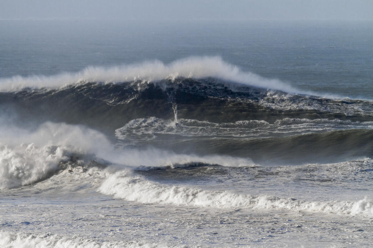 2018 XXL Biggest Wave Entry: Hugo Vau at Nazaré