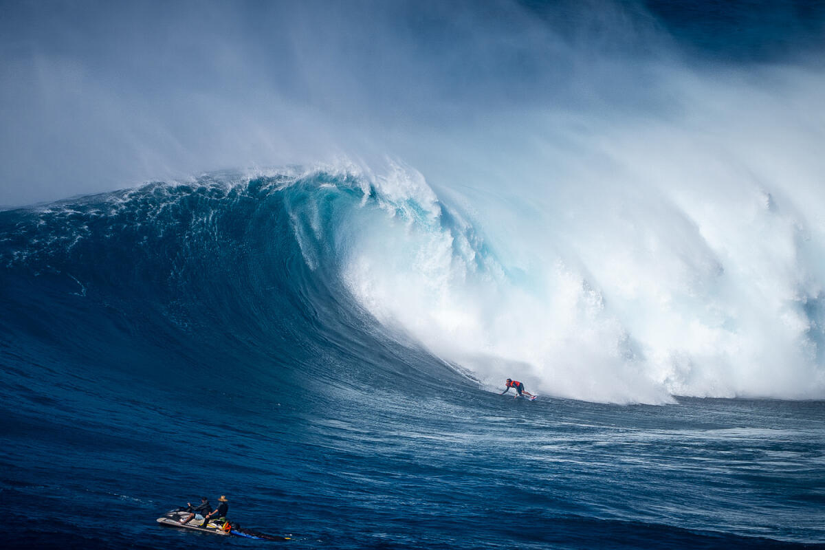 2020 XXL Biggest Wave Entry: Kai Lenny at Jaws