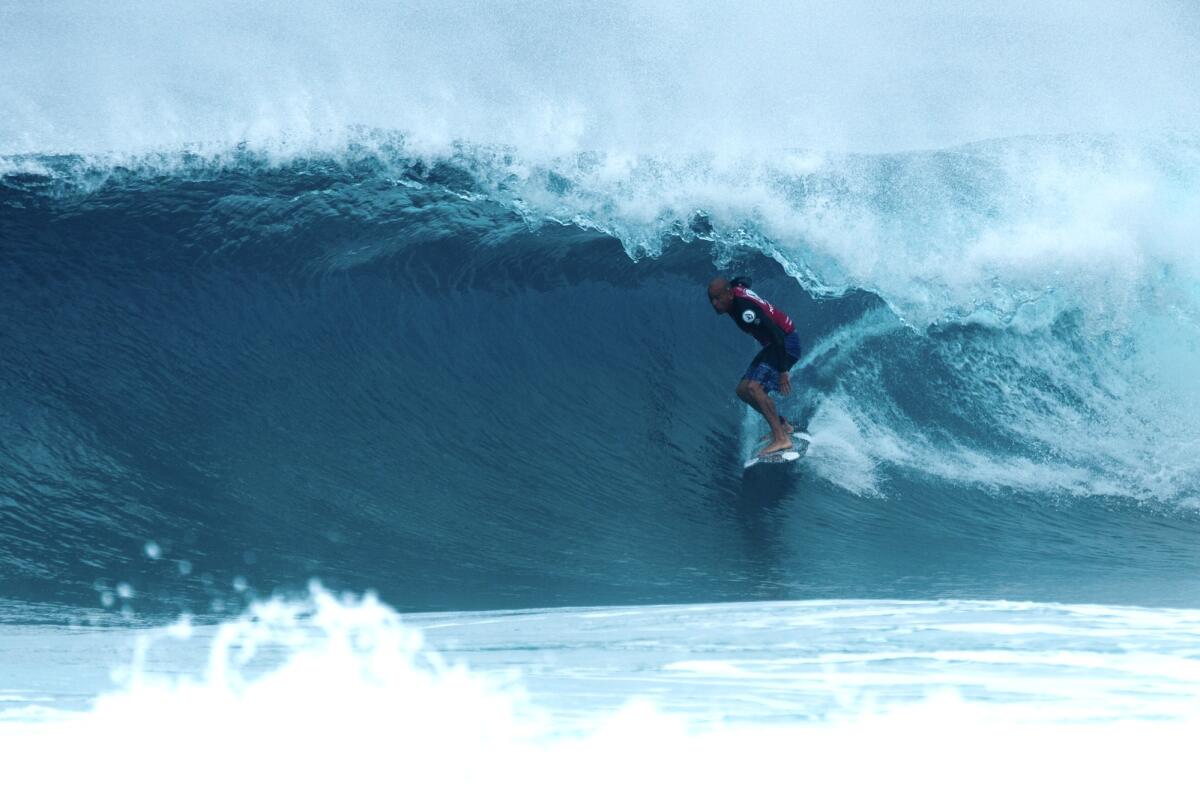 Kelly Slater, final day at 2015 Volcom Pipe Pro