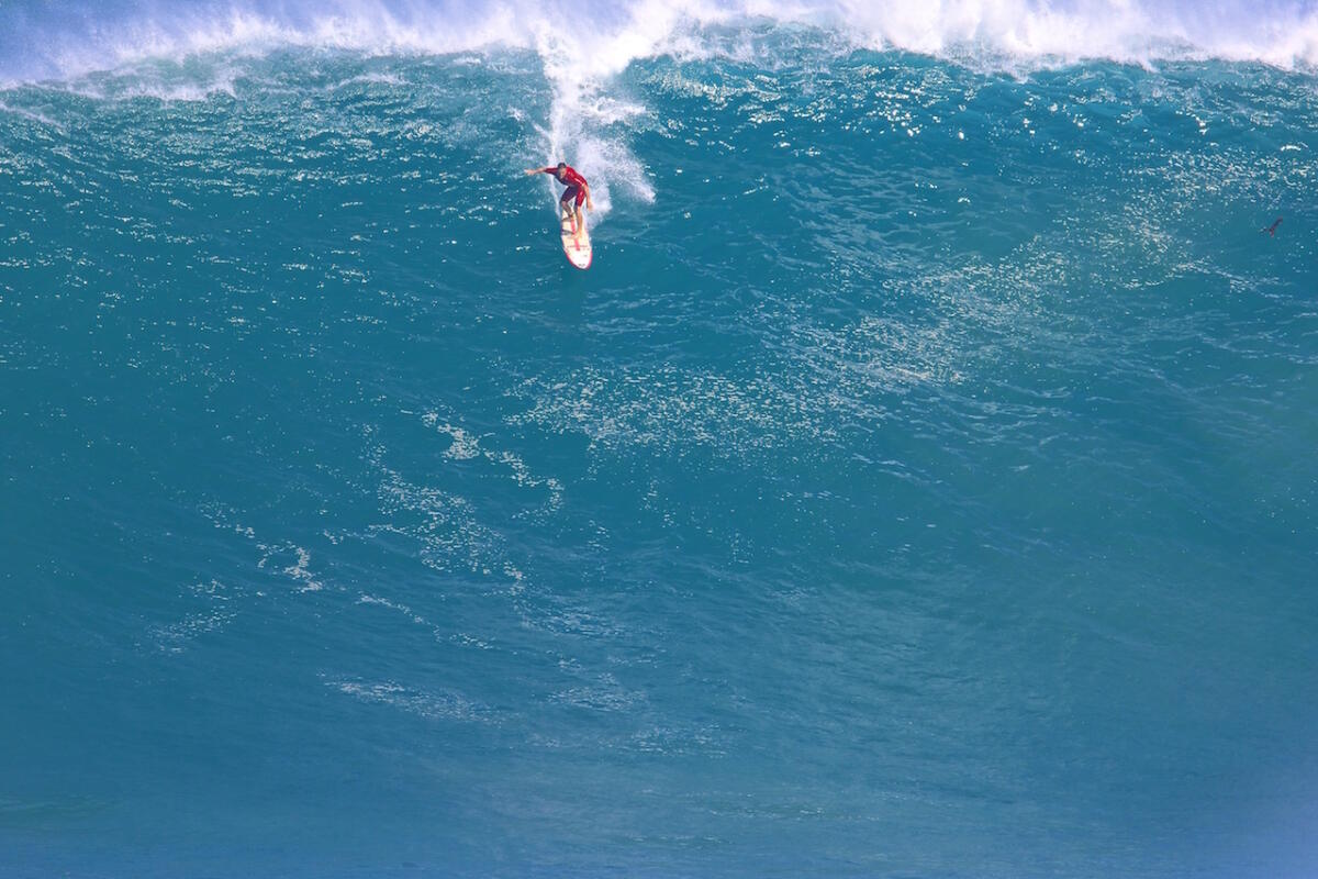 2018 Biggest Paddle Entry: Aaron Gold at Jaws 1 14th