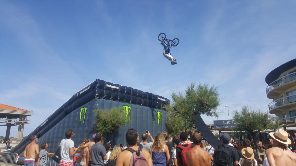 BMX Show in Anglet