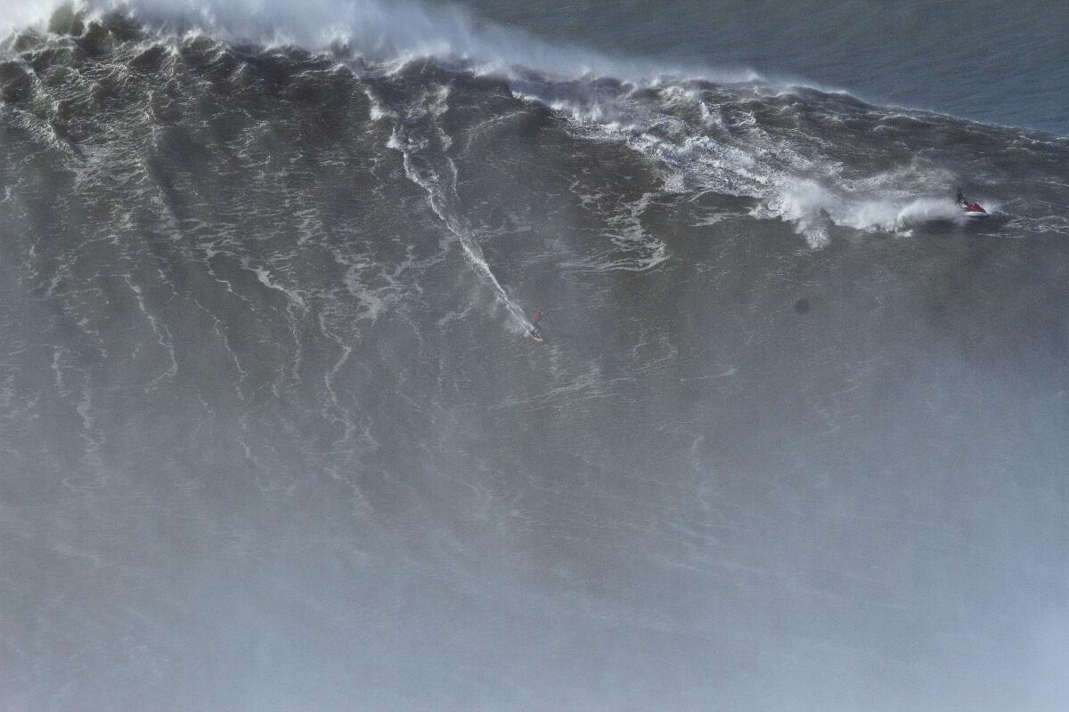 2018 XXL Biggest Wave Entry: Rodrigo Koxa at Nazaré