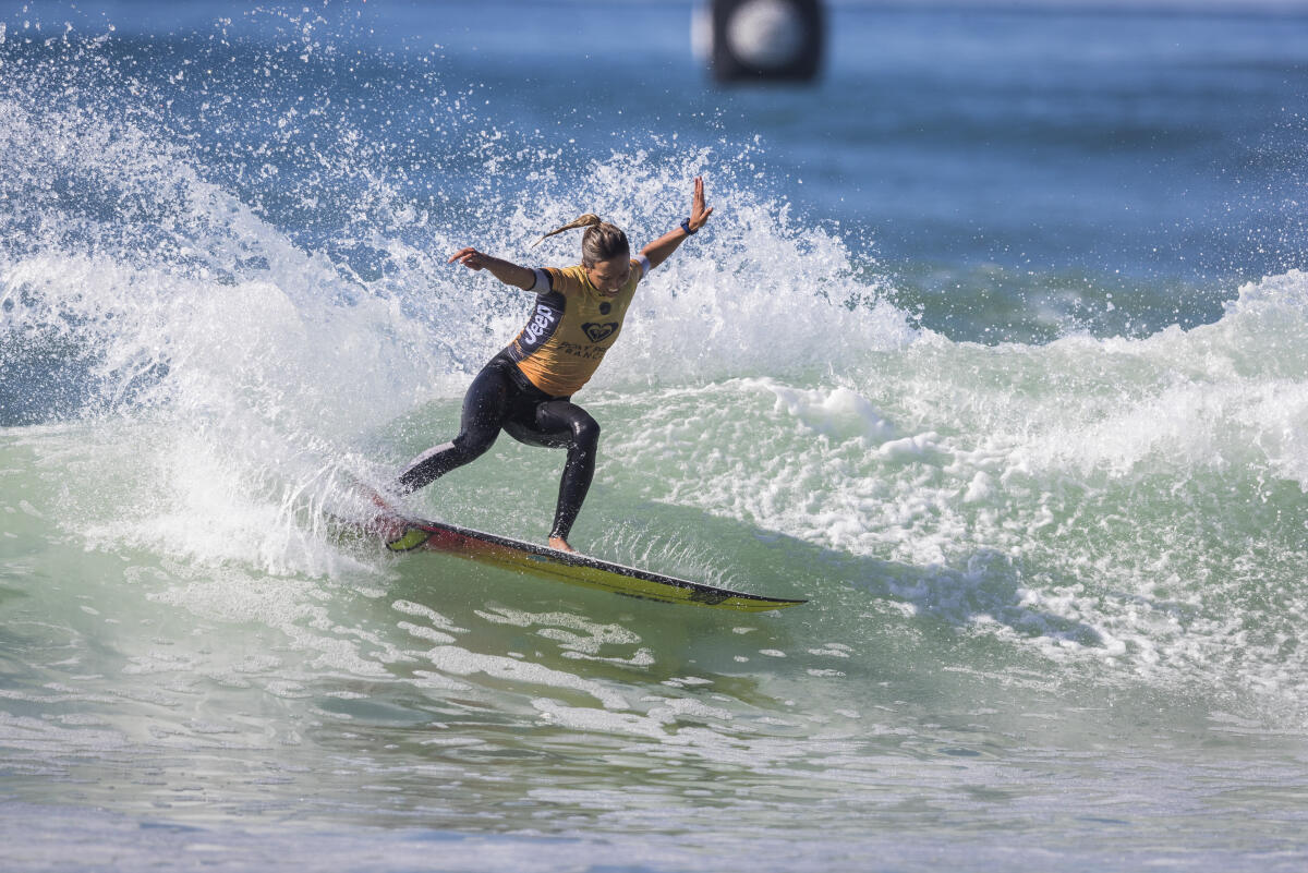 WSL: Sally Fitzgibbons ready for Oi Rio Pro, surfing 