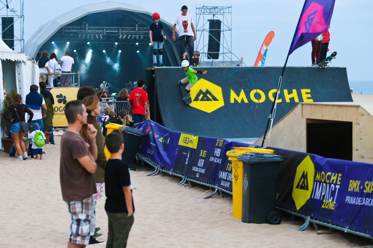 Concert and Skate at Carcavelos Main Contest Site