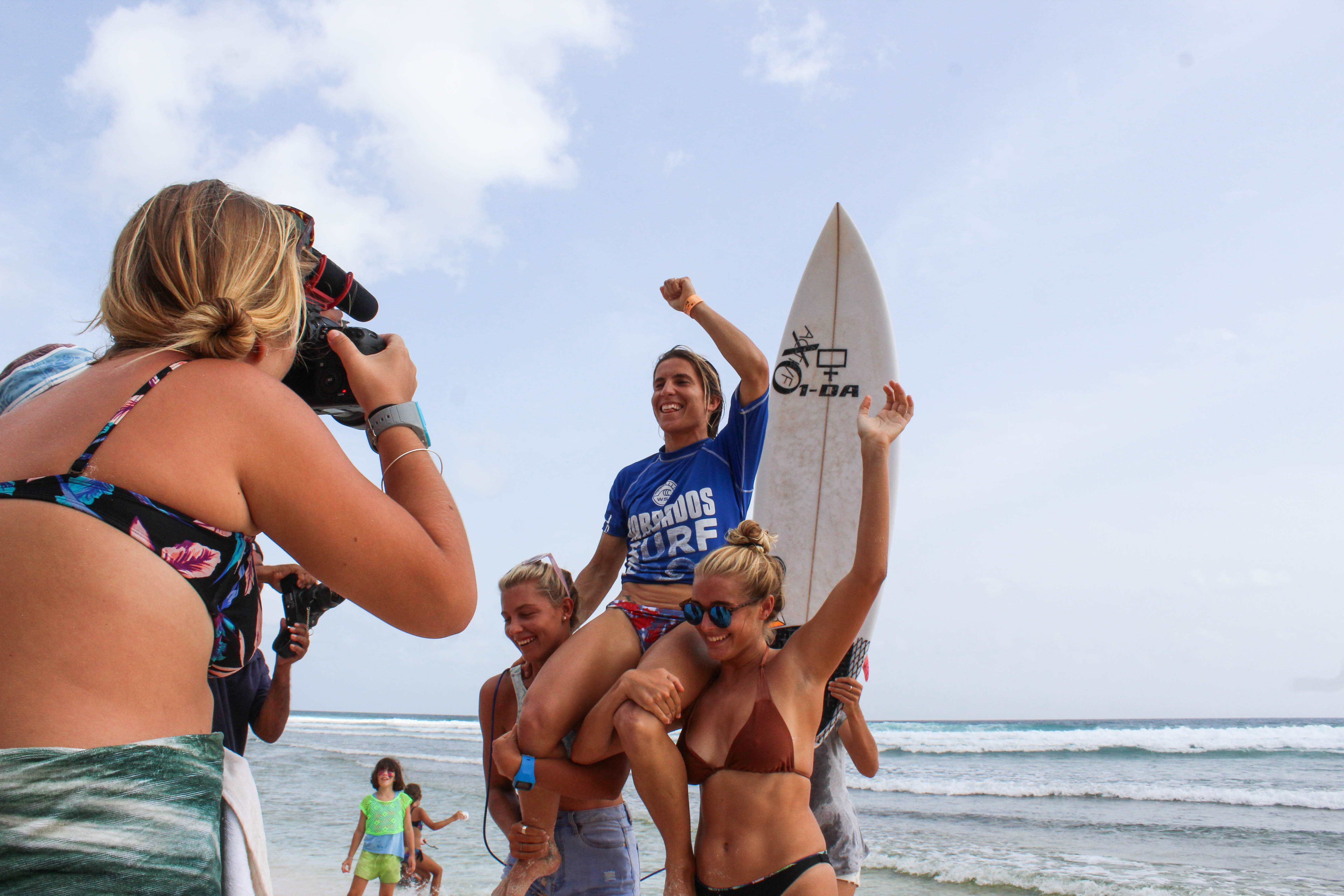 surf with claire