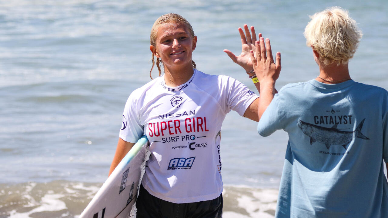 Oceanside again hosts Super Girl Surf Pro