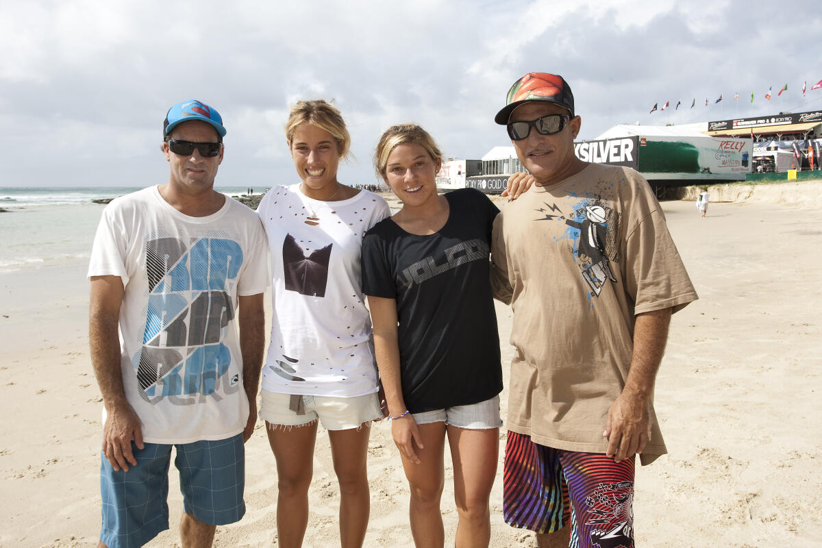 Leanne Curren (FRA) and Coco Ho (HAW)