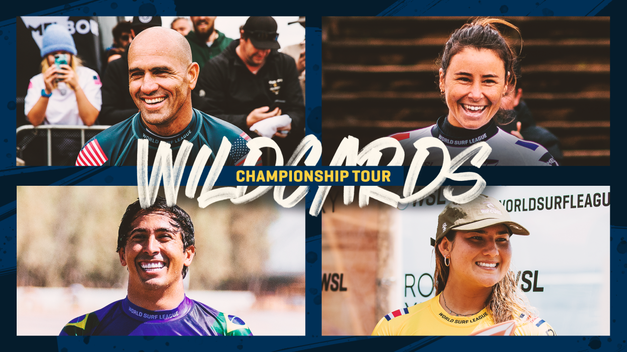 Kelly Slater and Johanne Defay Awarded WSL Season Wildcards for 2024
