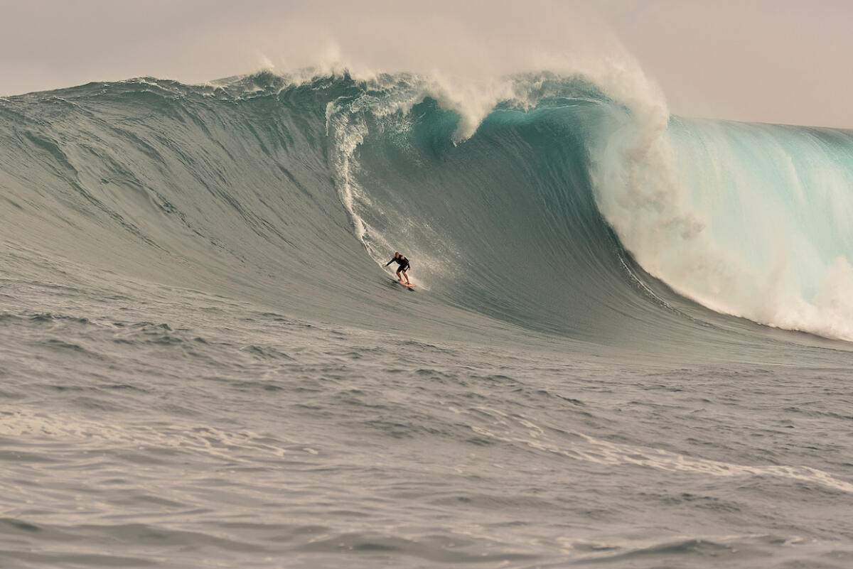 Women's XXL Biggest Wave Record Contender: Andrea Moller at Jaws