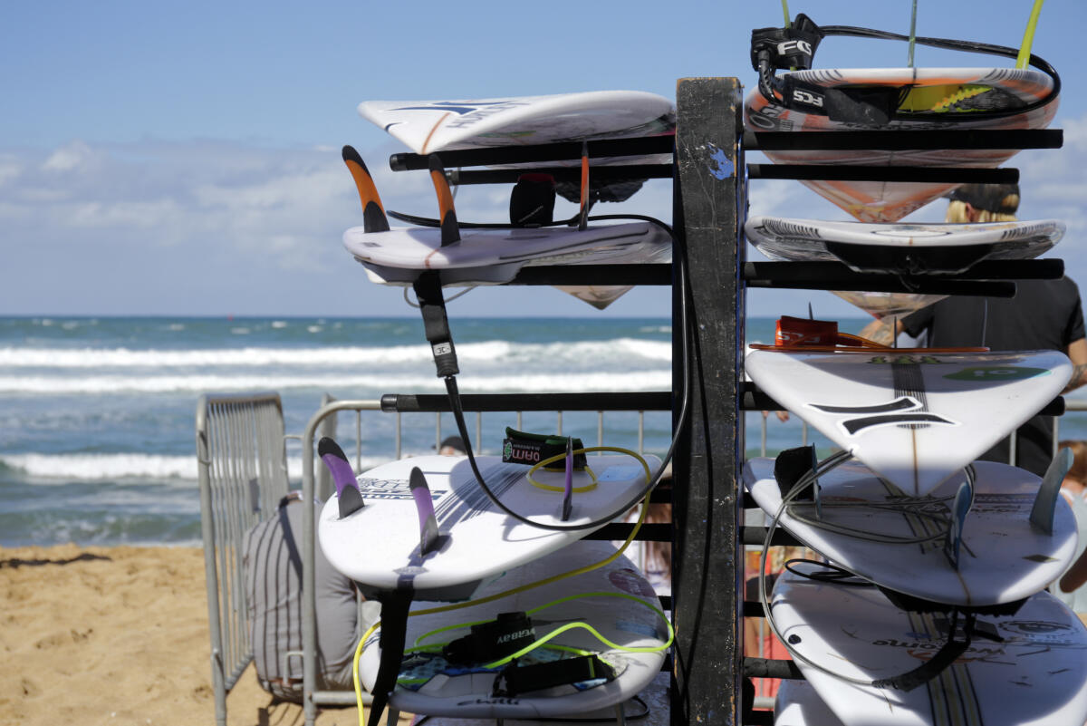 Surfboard rack