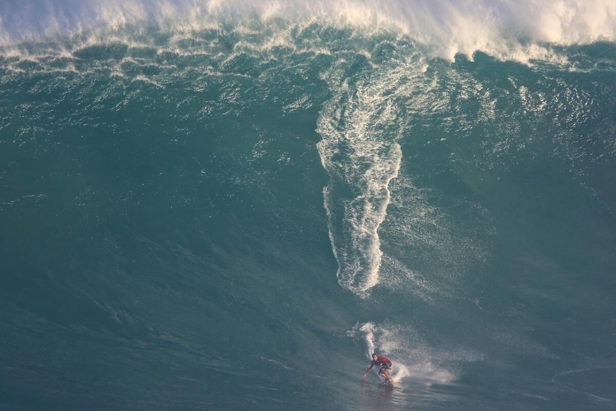 2018 XXL Biggest Wave Entry: Kai Lenny at Jaws by Dooma 2