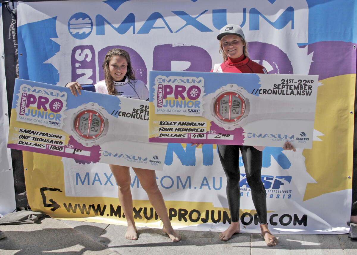 2013 Maxum Pro Junior Finalists