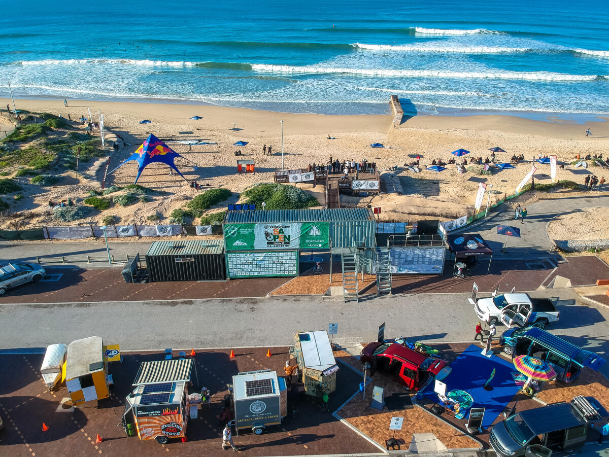 Volkswagen SA Open Of Surfing set-up
