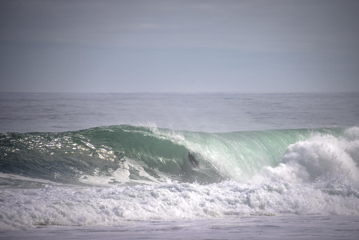 NAMAKWA CHALLENGE, HONDEKLIPBAAI, NORTHERN CAPE, SOUTH AFRICA - AUGUST 24: Joshe Faulkner barrel Round 1 on August 24th, 2021 Hondeklipbaai, Northern Cape, South Africa. (Photo by Alan van Gysen/World Surf League)
