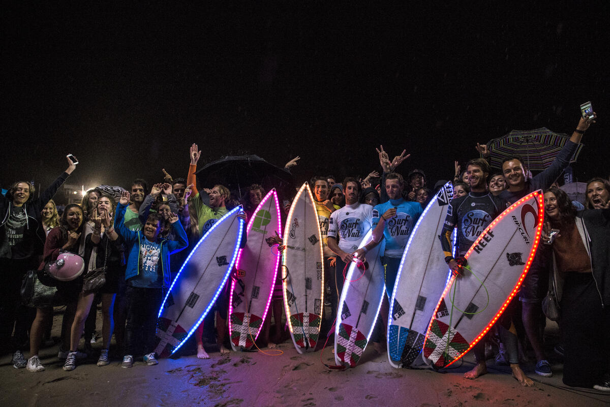 Finalists of the 'Surf de Nuit' 2016