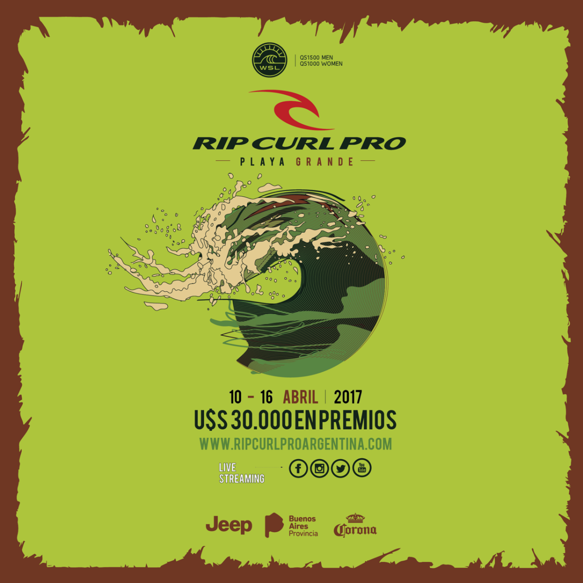 Rip Curl Pro Argentina - QS1000