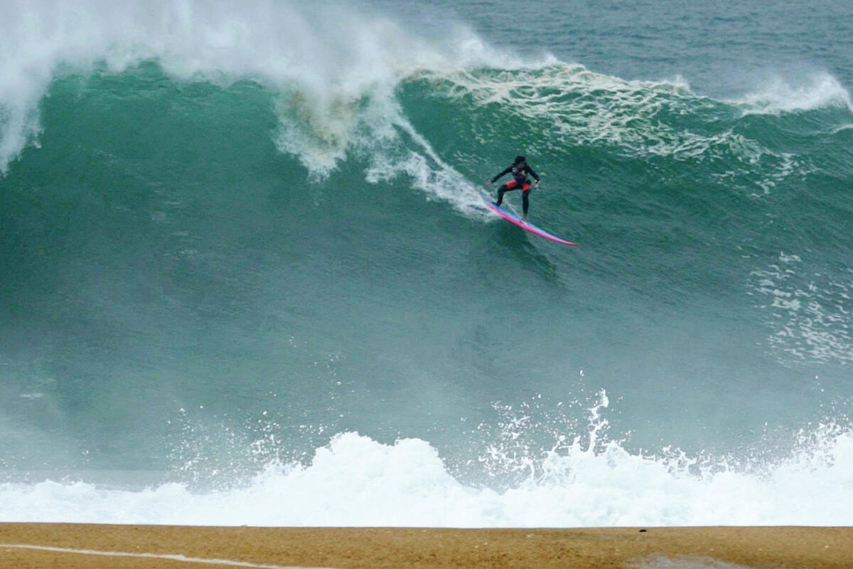 2018 Biggest Paddle Entry: Nicole Pacelli at Nazaré