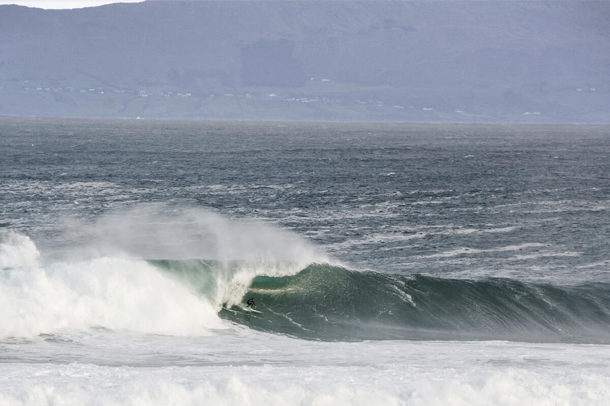 Fergal Smith at Mullaghmore Head