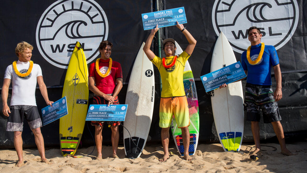 Keoni Yan Scores First WSL Victory at Sunset Pro World Surf League