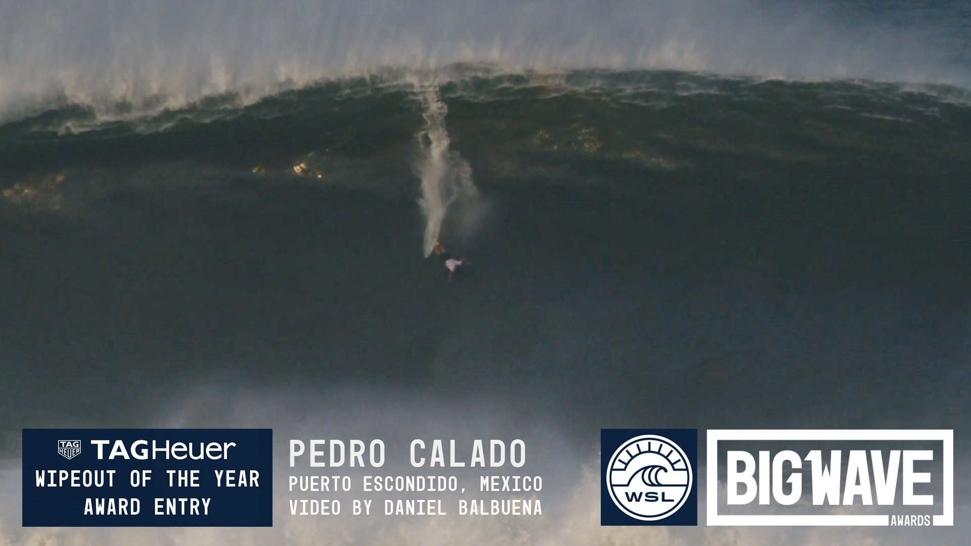 Pedro Calado at Puerto 2016 TAG Heuer Wipeout Entry World Surf