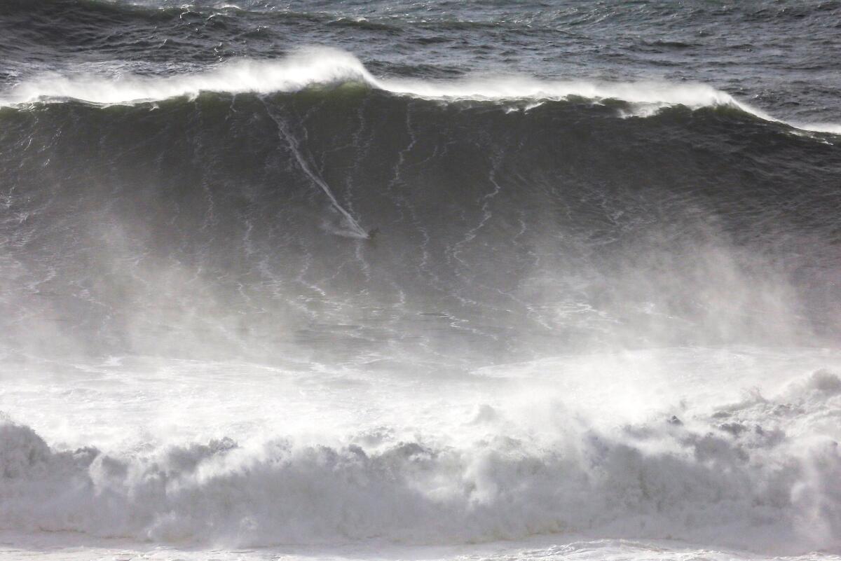2020 XXL Biggest Wave Entry: Francisco Porcella at Nazaré 2