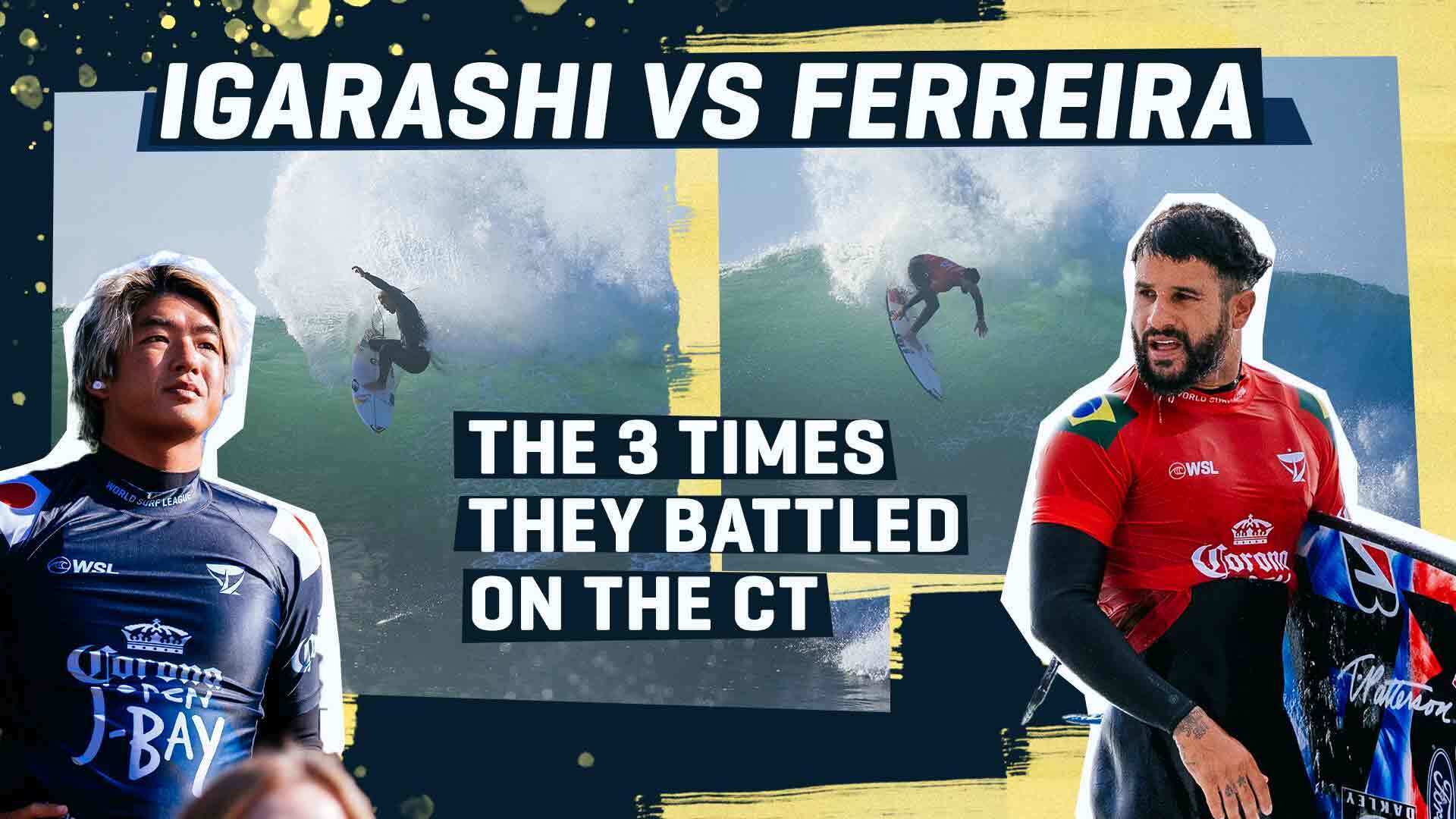 Kanoa Igarashi Vs Italo Ferreira - The 3 Head-to-Head CT Heats, Who's ...