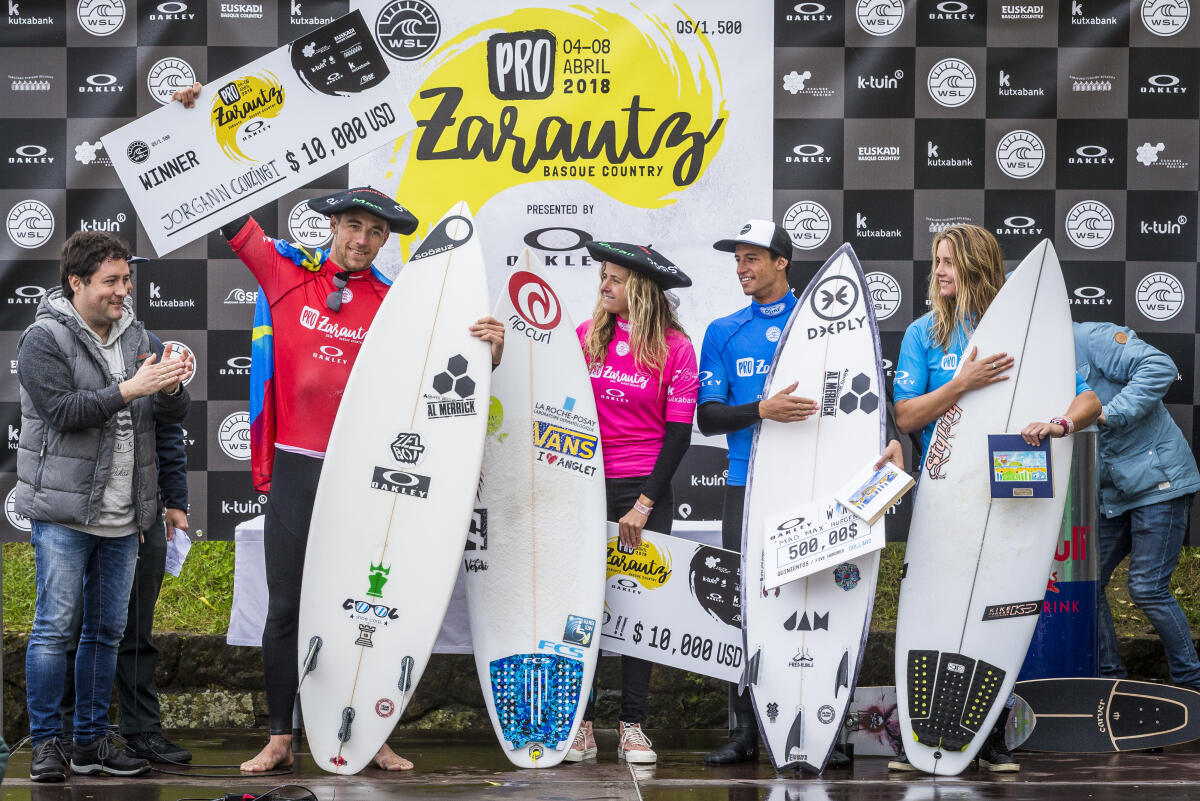 Finalists and Winners of the Pro Zarautz pres. by Oakley