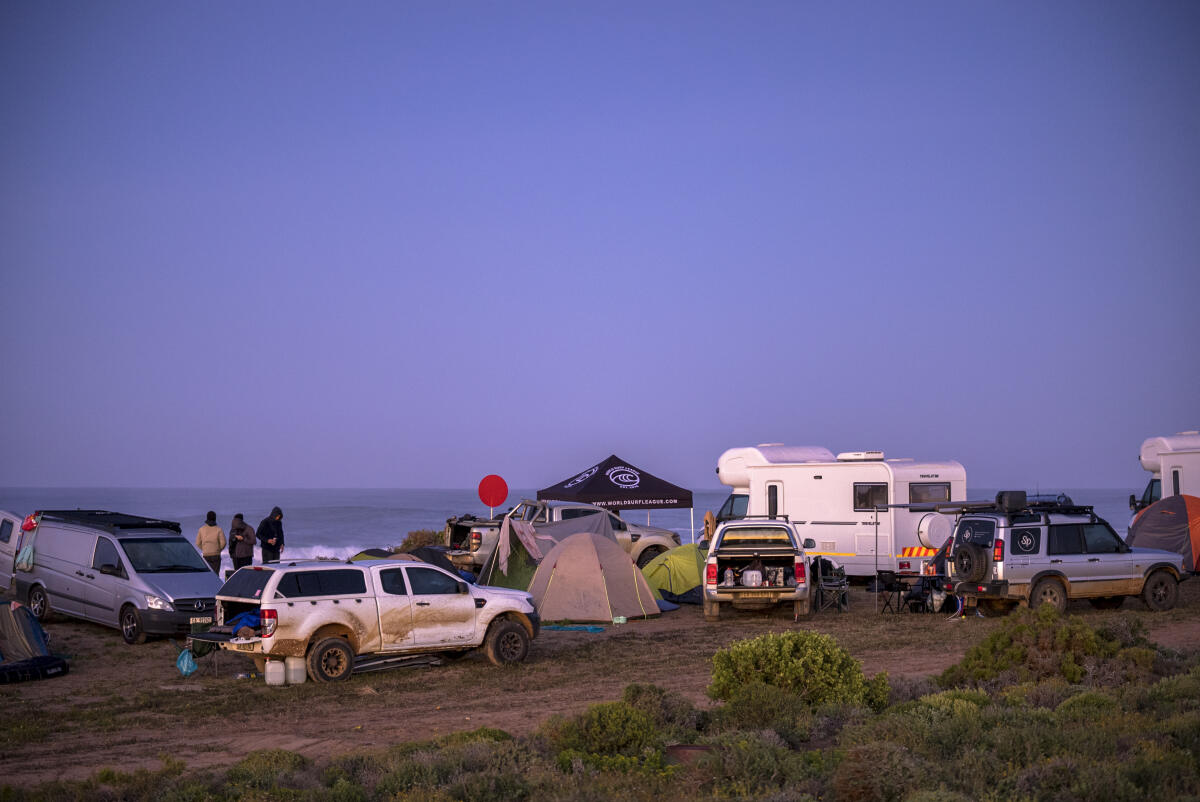 NAMAKWA CHALLENGE, HONDEKLIPBAAI, NORTHERN CAPE, SOUTH AFRICA - AUGUST 29: Camp life on August 29th, 2021 Hondeklipbaai, Northern Cape, South Africa. (Photo by Alan van Gysen/World Surf League)