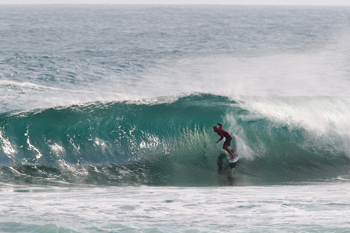 Chris Zaffis on Day 1 of the Hello Pacitan Pro.