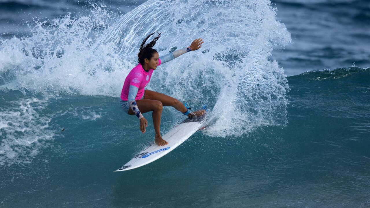 Vahine Fierro, conquering planet surf - Welcome Tahiti