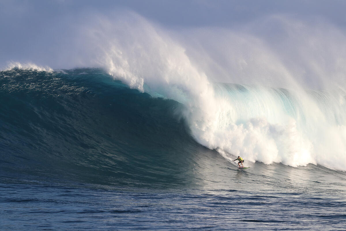 2020 Biggest Paddle Wave: Makua Rothman at Jaws A