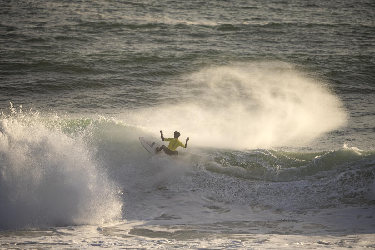 NAMAKWA CHALLENGE, HONDEKLIPBAAI, NORTHERN CAPE, SOUTH AFRICA - AUGUST 29: Angelo Faulkner Round 2 on August 29th, 2021 Hondeklipbaai, Northern Cape, South Africa. (Photo by Alan van Gysen/World Surf League)