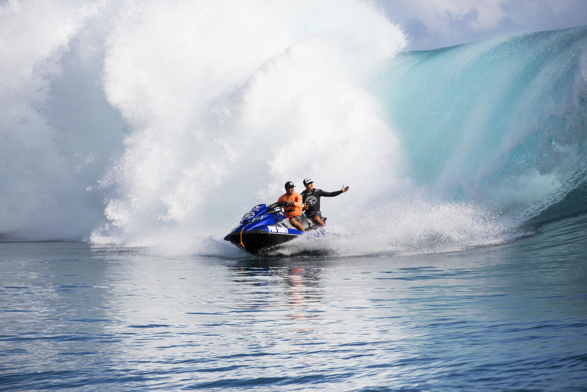 Water Patrol, Billabong Pro Tahiti, 2014