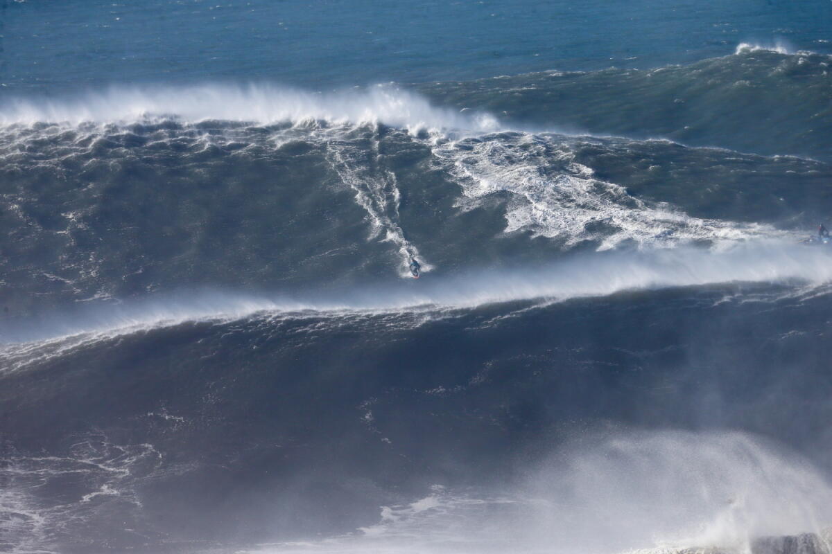 2018 XXL Biggest Wave Entry: Axi Muniain at Nazaré