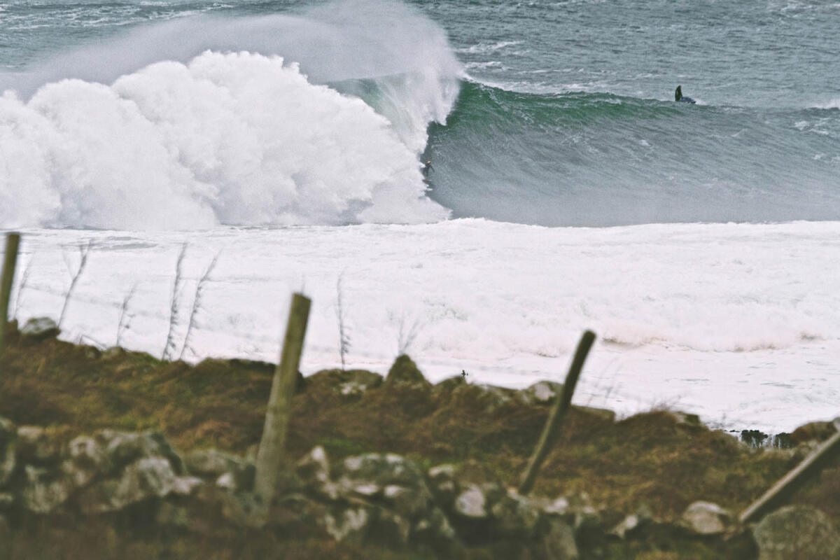 Dylan Stott at Mullaghmore Head