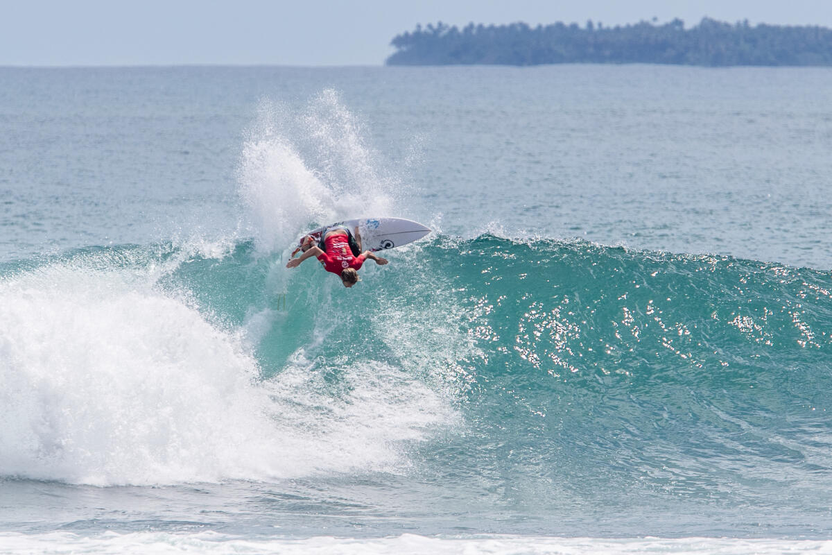Billy Stairmand at the Krui Pro