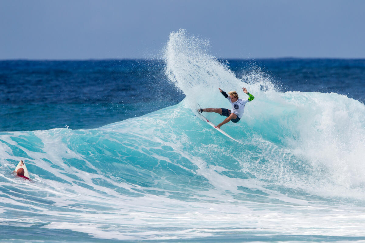 Cody Young at Pipeline