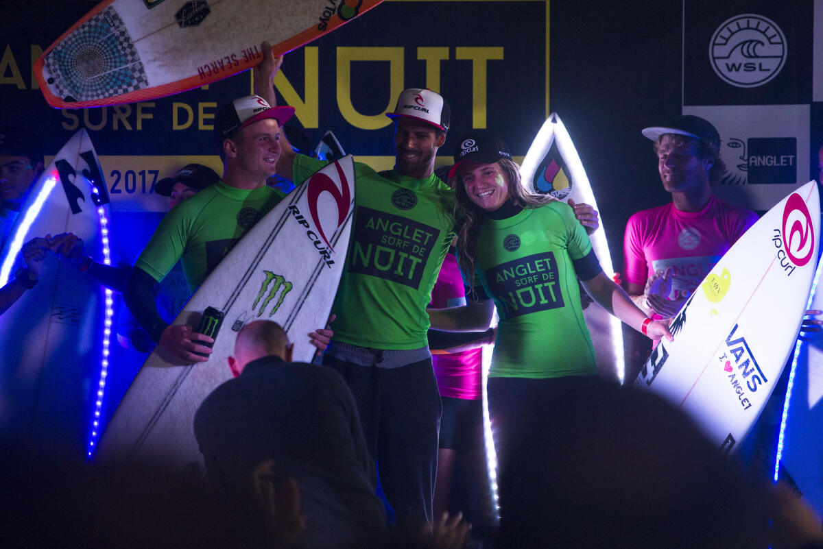 Team Rip Curl, Winner at the Anglet Surf De Nuit