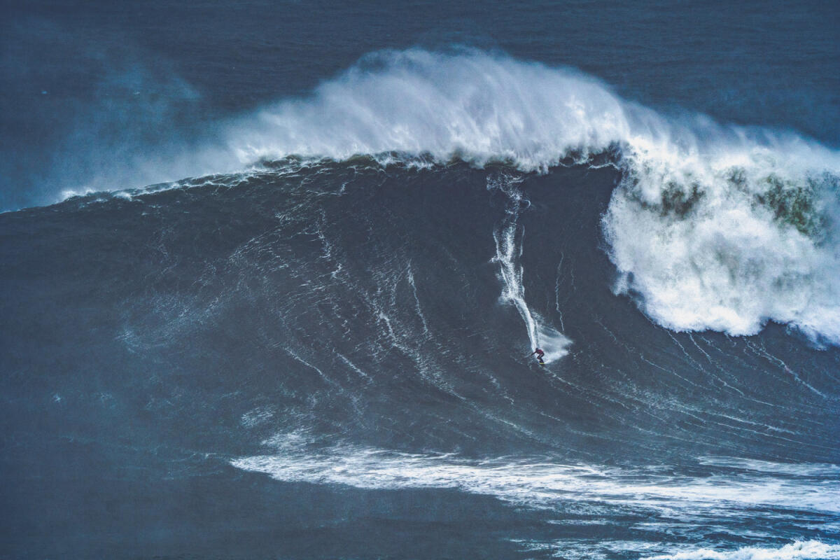 2020 XXL Biggest Wave Entry: Caio Vaz at Nazaré 3